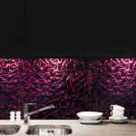 DUNIN violet silk black kitchen