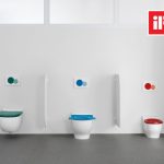 Geberit Bambini WC assortment in colors