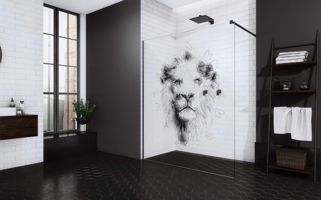 Print Radaway - Wzor Lion