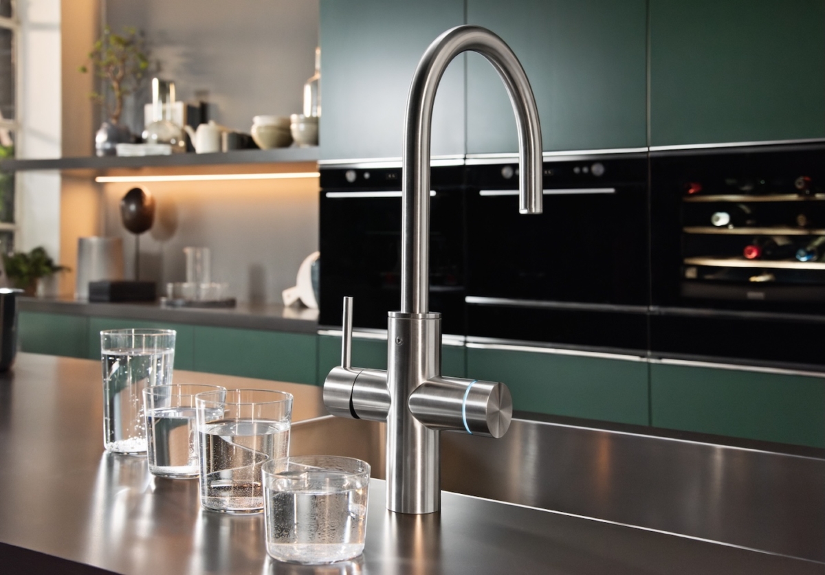5 FRANKE bateria filrująca Mythos Water Hub stalowa