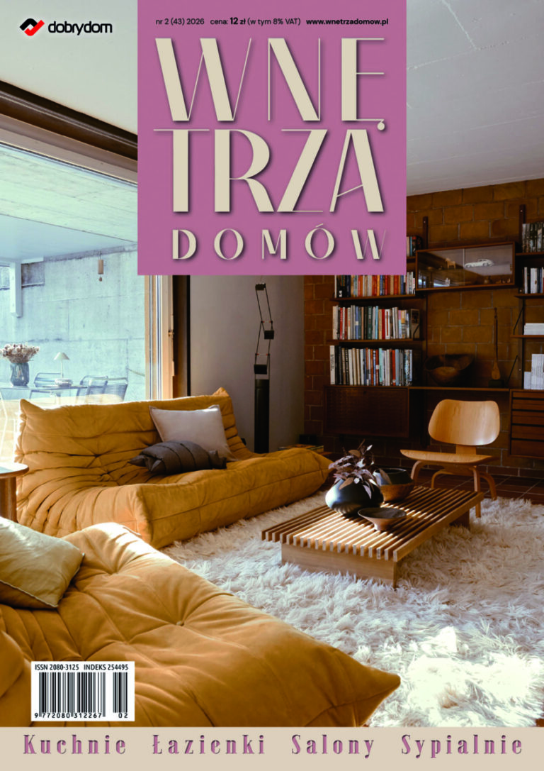 WNĘTRZA DOMÓW nr 2(43)2026 (PDF) — okładka